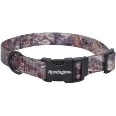 Remington Adjustable Patterned Dog Collar - Mossy Oak Duck Blind Remington