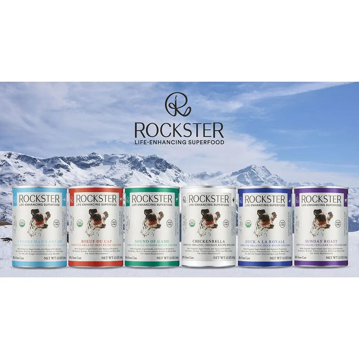 Rockster Chickenrella Organic Chicken Wet Dog Food Rockster