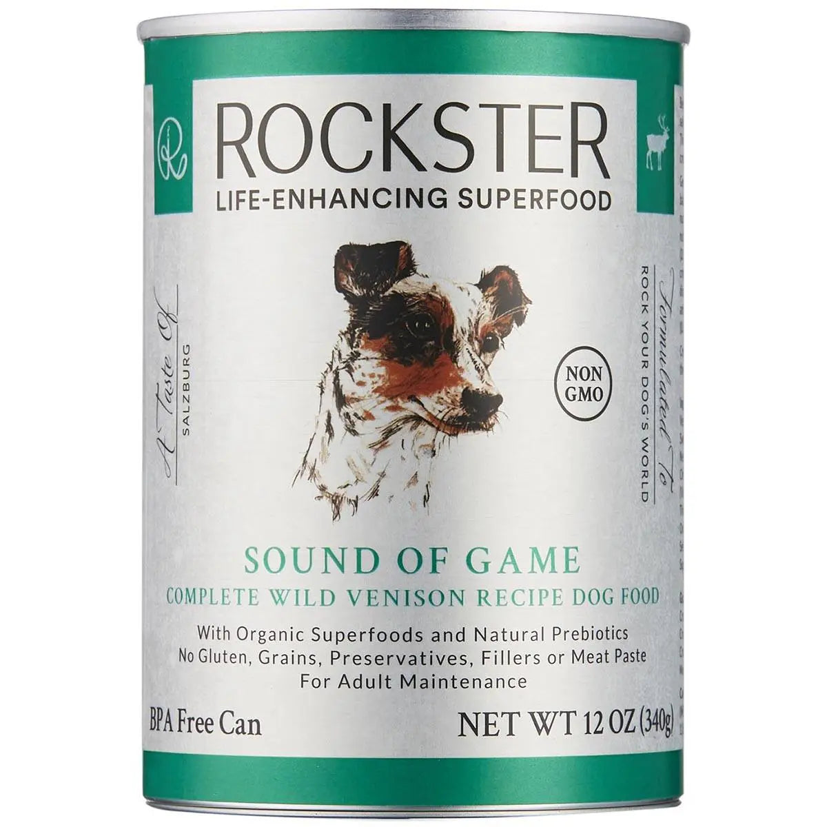 Rockster Sound Of Game Wild Venison Wet Dog Food – Talis Us