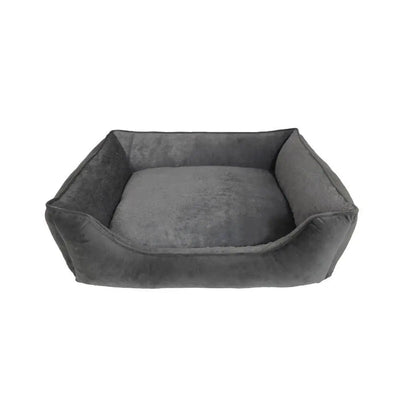 Rover Rest Max Deluxe Lounger Dog Bed Gunmetal Grey 33 X 25 X 10 Inch Rover Rest