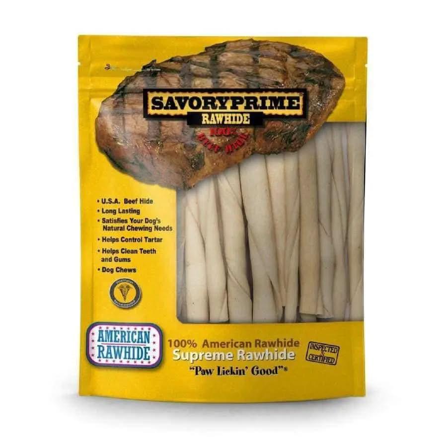 Savory Prime Supreme Twist Sticks White 5 in, 30 pk Savory Prime CPD
