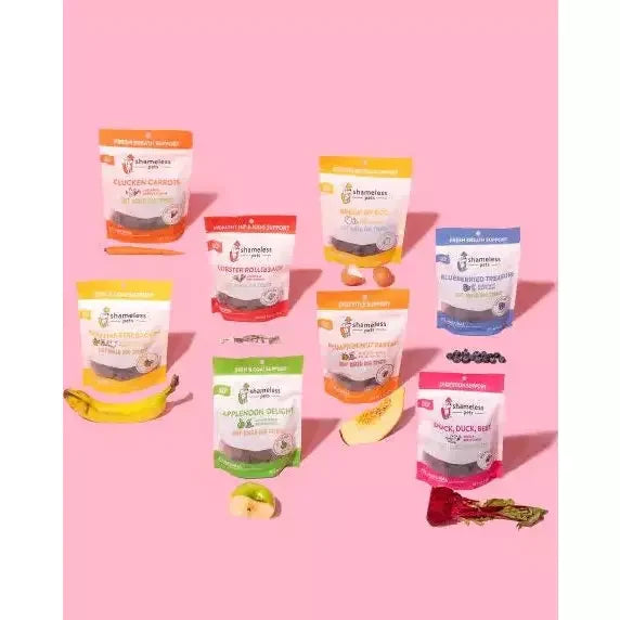 Shameless Pets Blueberried Treasure Soft Baked Dog Treats Shameless Pets
