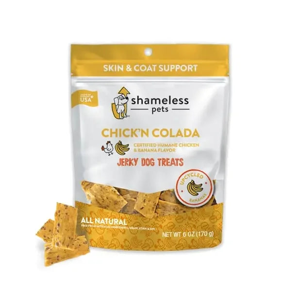 Shameless Pets Jerky Bite Dog Treats 5 oz Shameless Pets