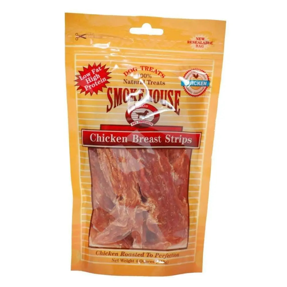 Smokehouse Chicken Breast Strips Dog Treat Smokehouse