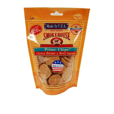 Smokehouse USA Made Prime Chips Chicken & Beef Dog Treat Smokehouse