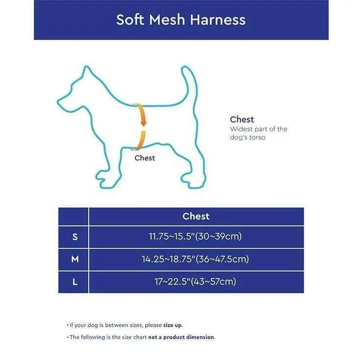 Soft Mesh Harness Gooby WP