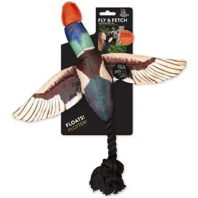 Spunky Pup Fly and Fetch Duck Dog Toy Spunky Pup