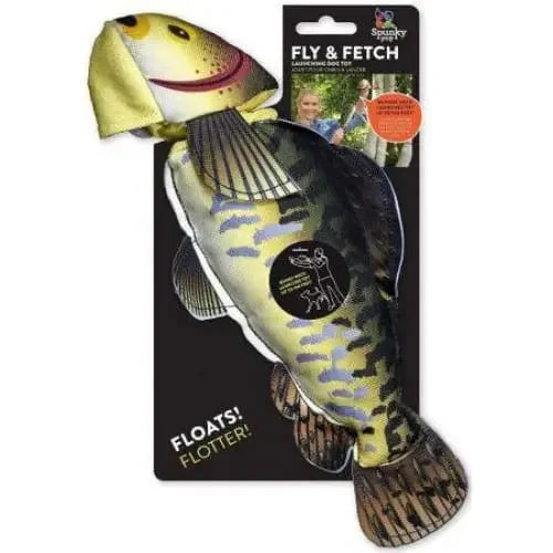 Spunky Pup Fly and Fetch Fish Dog Toy Spunky Pup