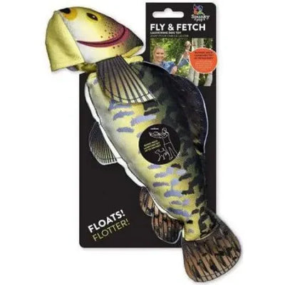 Spunky Pup Fly and Fetch Fish Dog Toy Spunky Pup