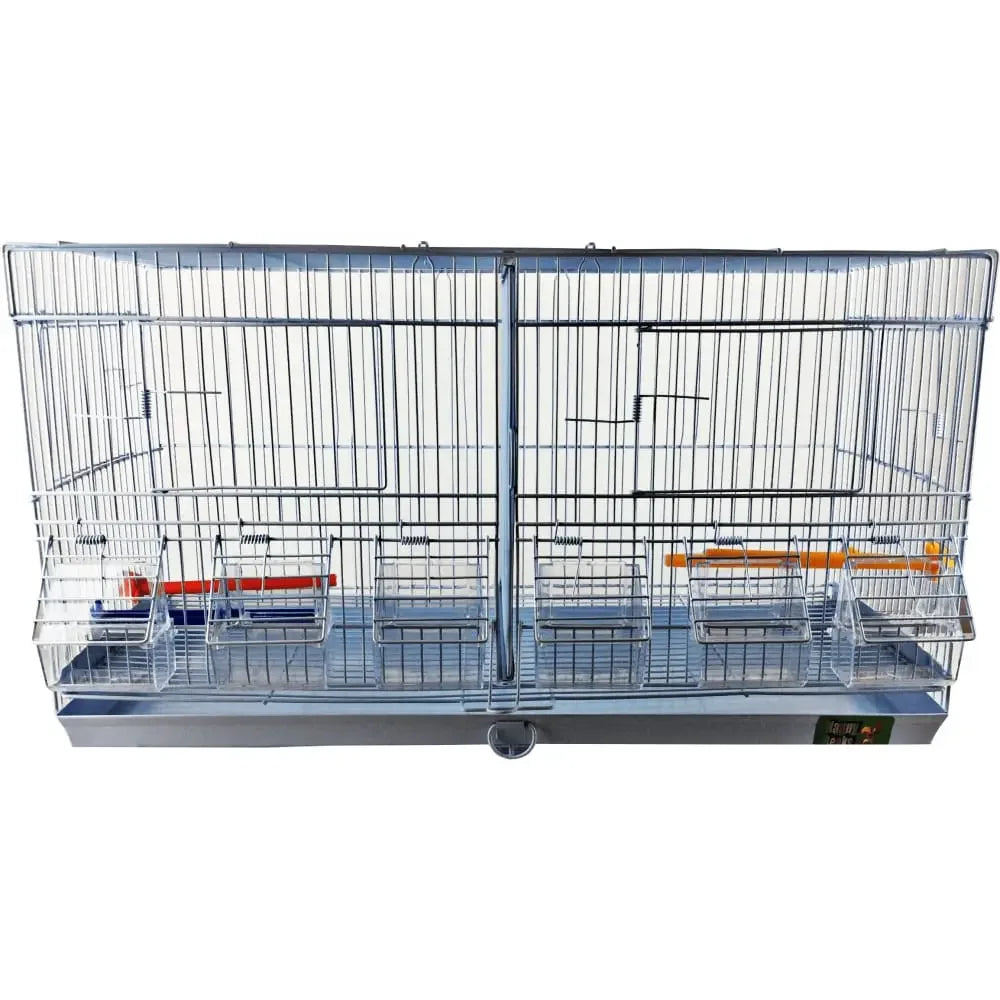 Stackable Divided Double Wide Breeder Cages A&E Cage Company