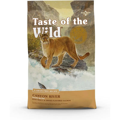 Taste of the Wild® Canyon River® Grain Free Feline With Trout & Smoked Salmon Recipe Cat Food Taste of the Wild®