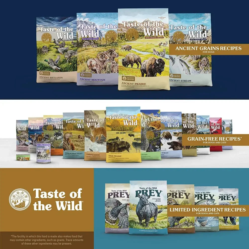 Taste of the Wild® Rocky Mountain® Salmon and Roasted Venison in Gravy Feline Recipe Canned Cat Food Taste of the Wild®