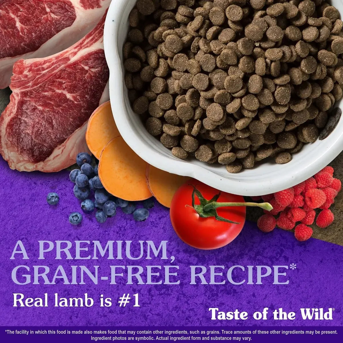 Taste of the Wild® Sierra Mountain® Grain Free Roasted Lamb Recipe Dog Food Taste of the Wild®