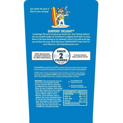 Temptations MixUps SURFER'S DELIGHT Flavor Cat Treat Temptations