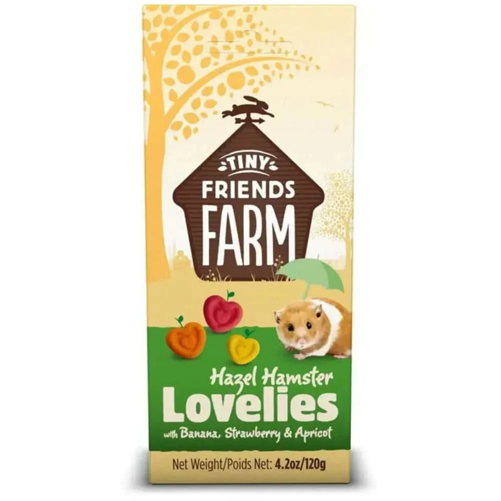 Tiny Friends Farm Hazel Hamster Lovelies with Banana, Strawberry & Apricot Tiny Friends Farm