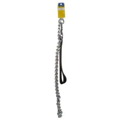 Titan Chain Lead with Nylon Handle - Black Titan