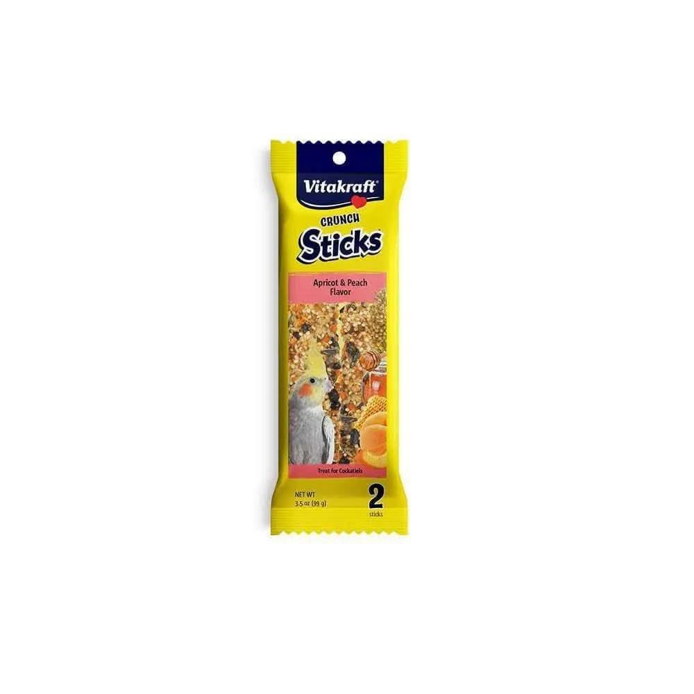 Vitakraft® Apricot & Peach Cockatiel Crunch Sticks for Birds 3.5 Oz Vitakraft®