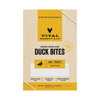 Vital Essentials® Freeze-Dried Duck Bites Dog Treats Vital Essentials®
