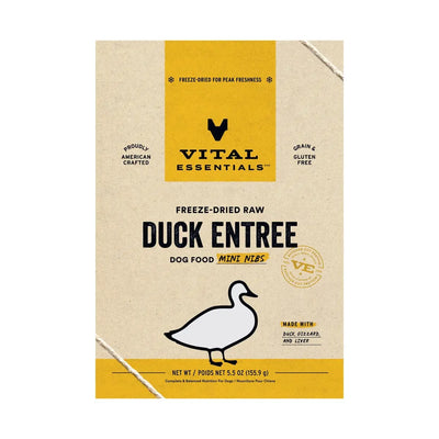 Vital Essentials® Freeze-Dried Raw Duck Entree Dog Food Mini Nibs Vital Essentials®