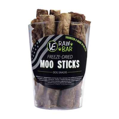 Vital Essentials® Raw Bar Freeze-Dried Moo Sticks Dog Treats 20 Piece/Bag Vital Essentials®