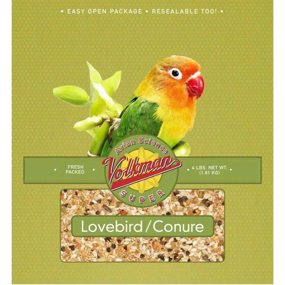 Volkman Seed Company Avain Science Super Lovebird Conure Bird Treat Talis Us