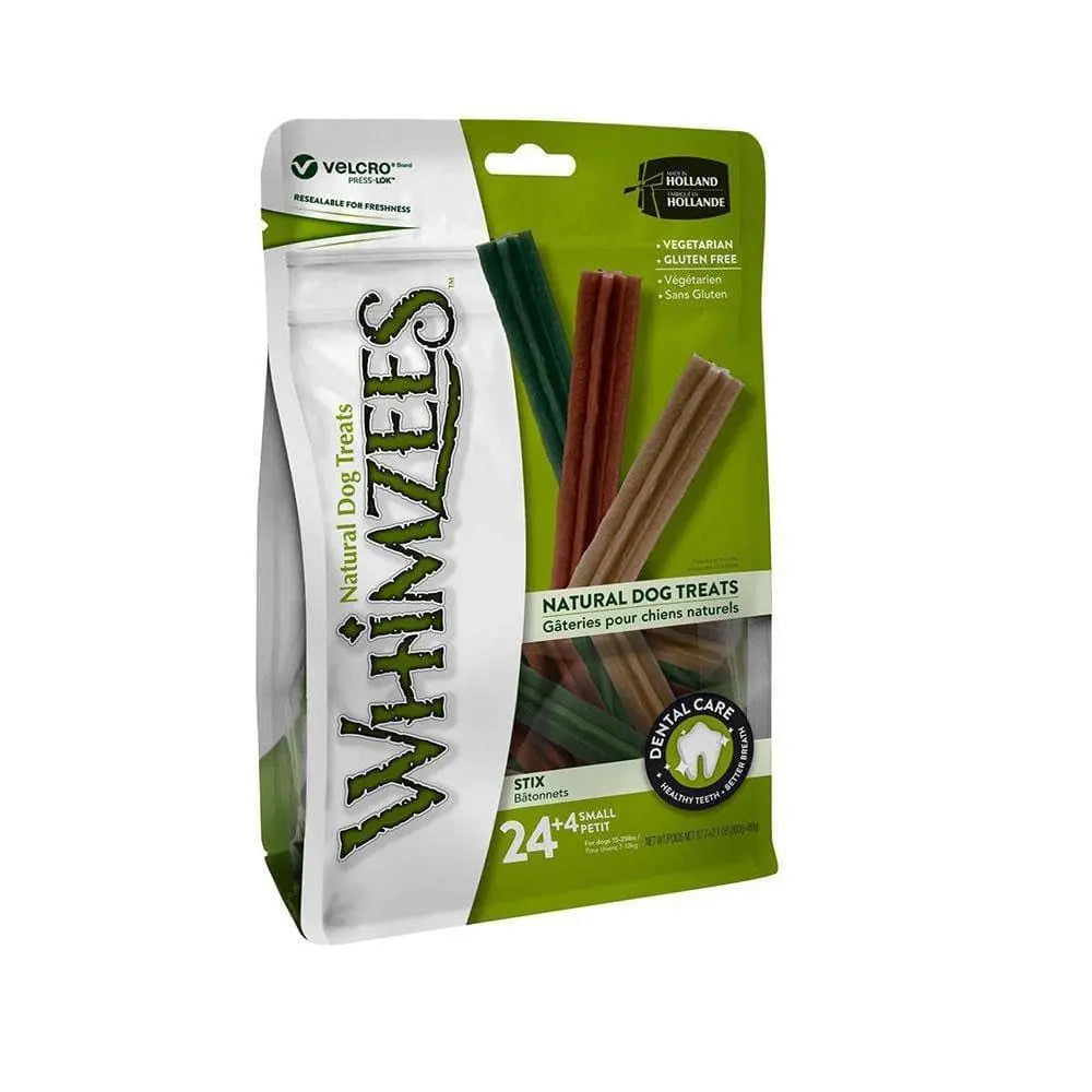 Whimzees Small Gluten Free Stix Dog Dental Chews 14.8 Oz Whimzees