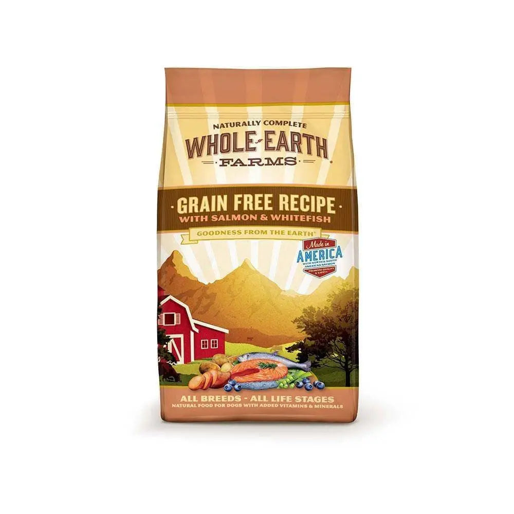 Whole Earth Farms® Goodness from the Earth Grain Free Salmon & Whitefish Recipe Dog Food 4 Lbs Whole Earth Farms®