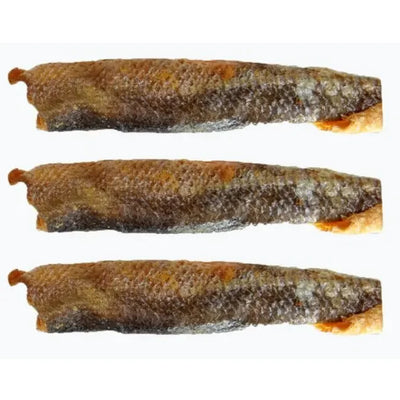 Wild Eats Alaskan Salmon Cigar Skin Half Dog Treat 6 in, 3 ct Wild Eats