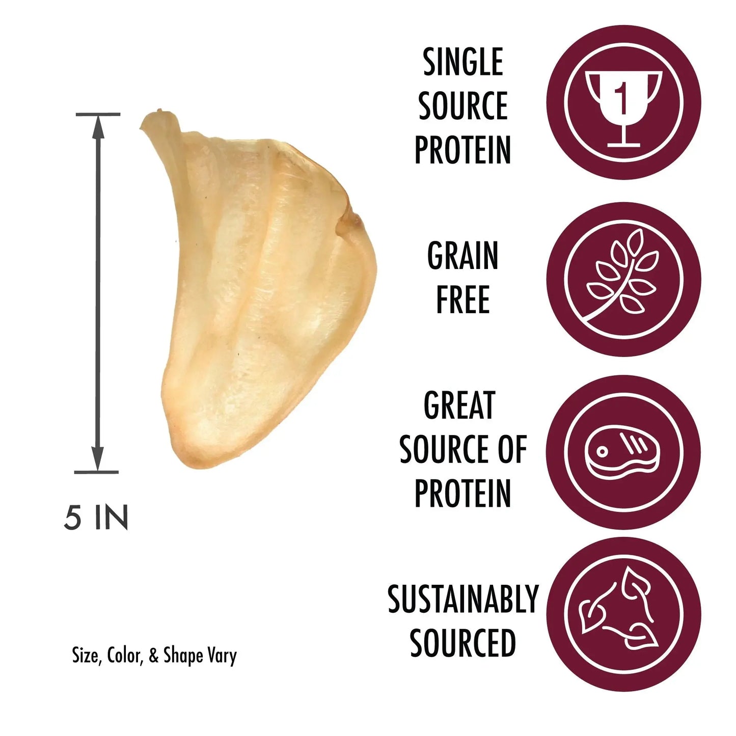 Wild Eats® New Zealand Natural Lamb Ears Wild Eats