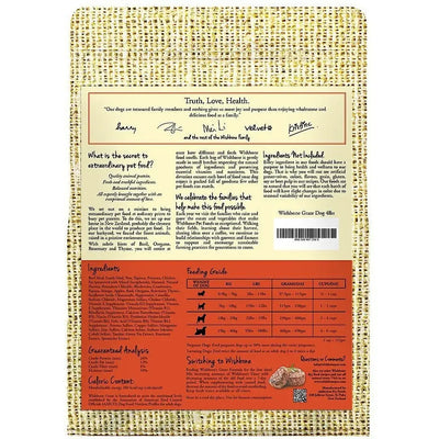 Wishbone Grain Free Graze Free-range Grass-fed New Zealand Beef Dry Dog Food Wishbone