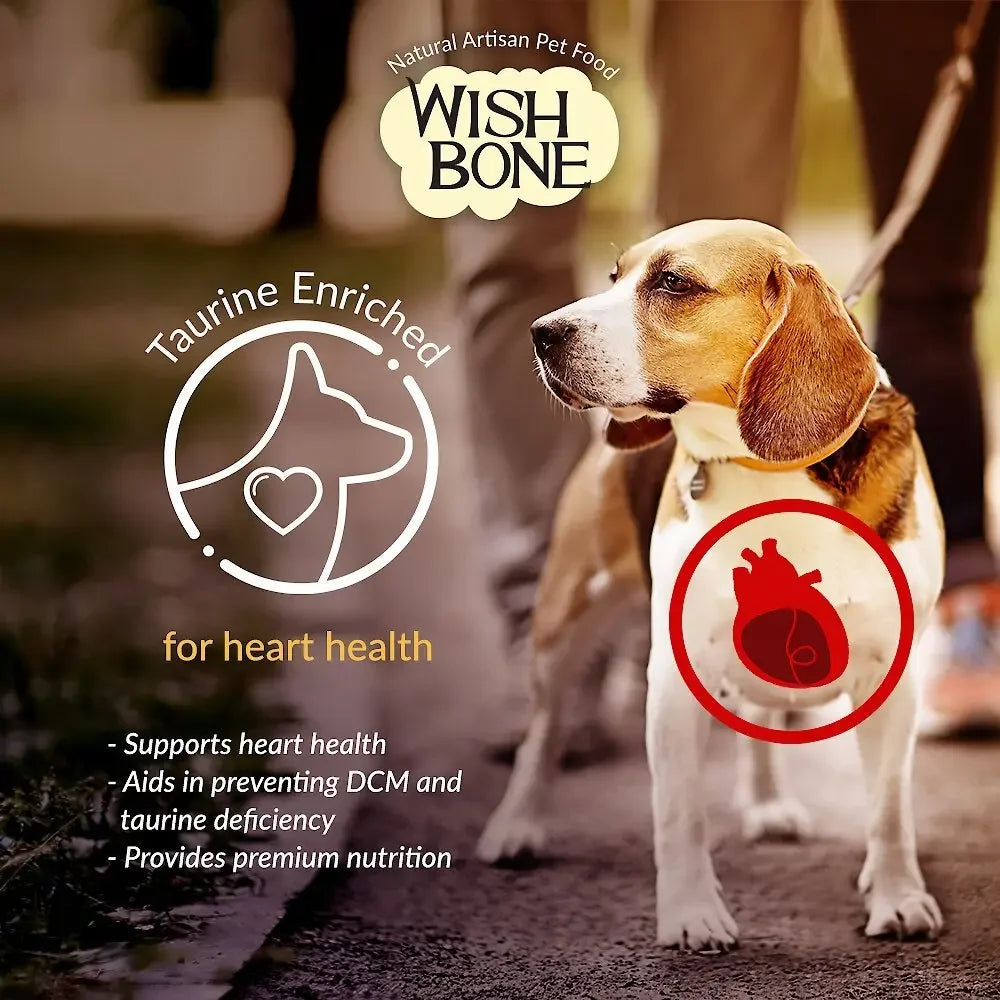 Wishbone Grain Free Graze Free-range Grass-fed New Zealand Beef Dry Dog Food Wishbone