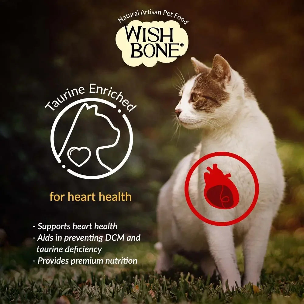Wishbone Grain Free Pasture Grass-fed New Zealand Lamb Dry Cat Food Wishbone