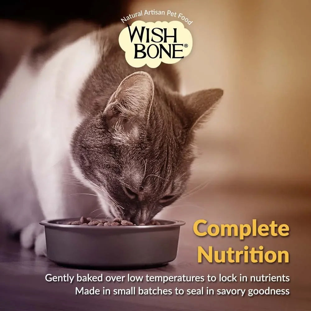 Wishbone Grain Free Pasture Grass-fed New Zealand Lamb Dry Cat Food Wishbone
