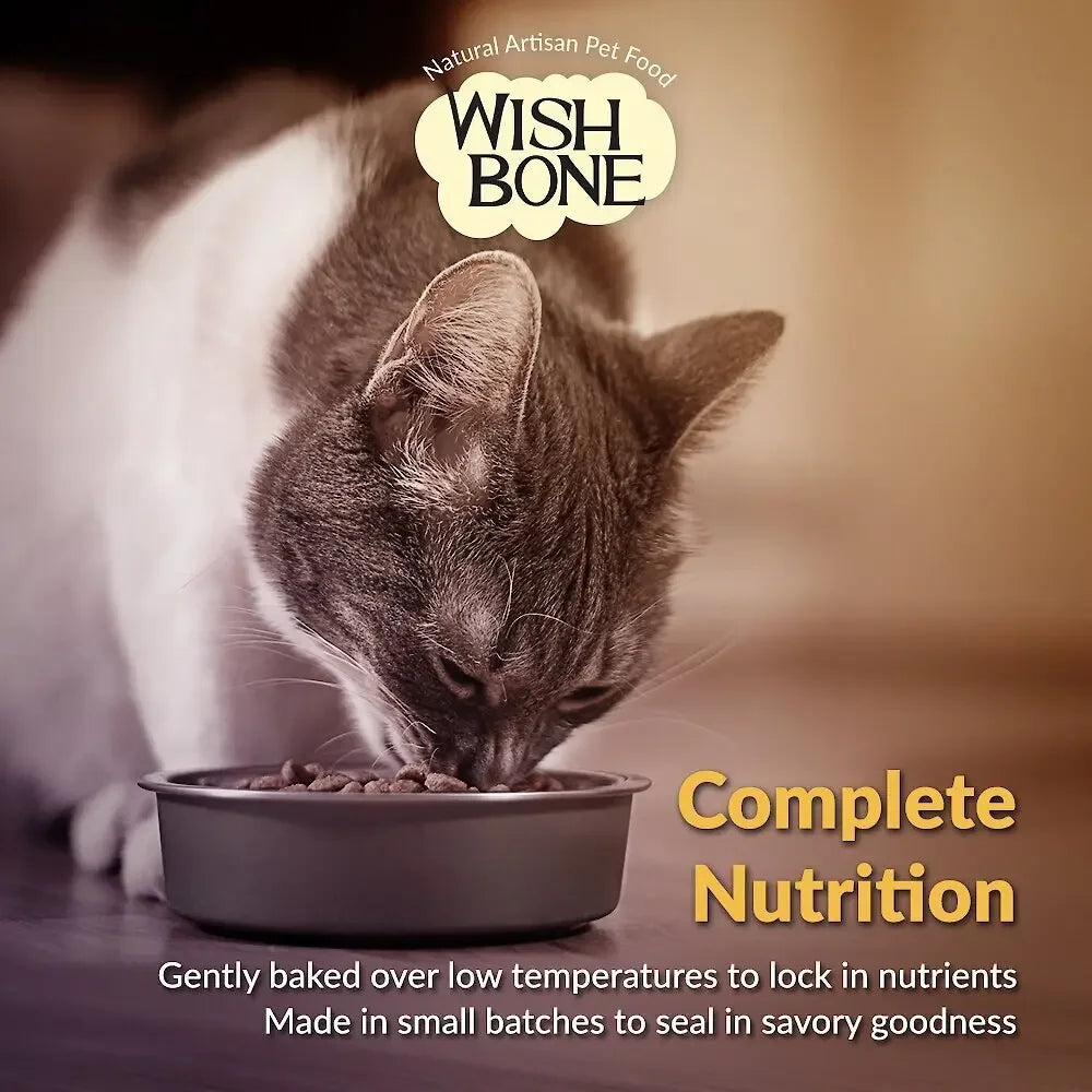Wishbone Grain Free Roost  Premium New Zealand Chicken Dry Cat Food Wishbone