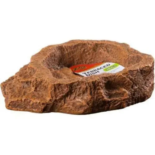Zilla Decor Terraced Dish for Food or Water Zilla® LMP