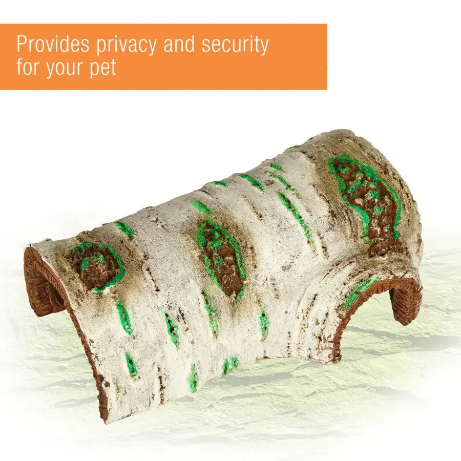 Zilla Rapid Poplar Log Sense Decor Reptile Supply Zilla