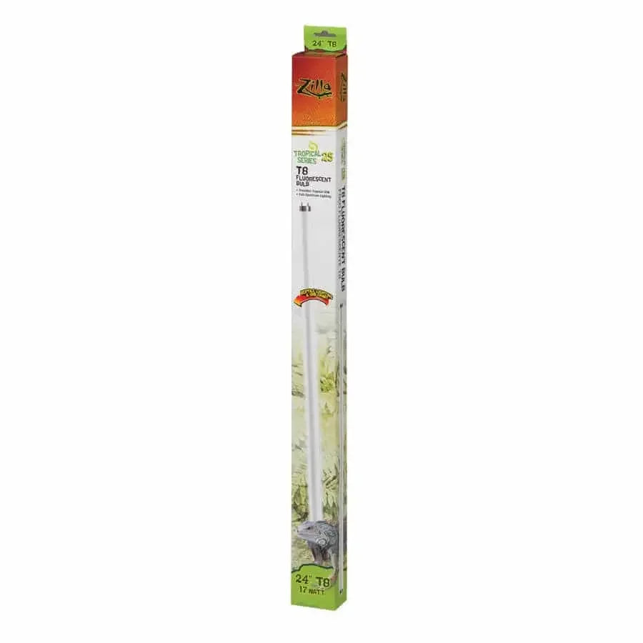 Zilla Reptile UVB Bulb light Fluorescent T8 light Habitat Lighting Zilla®