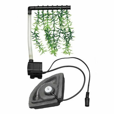 Zilla Spring Cave Décor with Blue LED, Rain Chamber One Size Zilla®