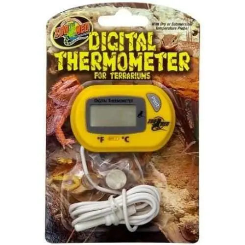 Zoo Med Reptile Terrarium Digital Combo Thermometer Humidity Gauge