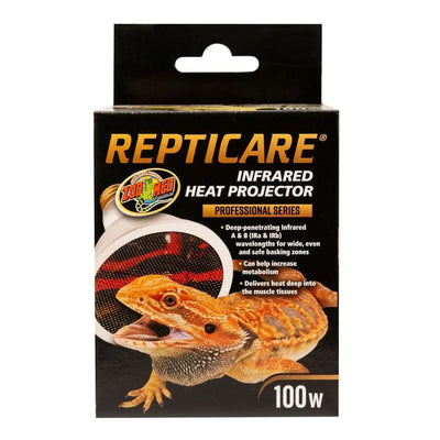 Zoo Med Repticare Infrared Heat Projector Bulb Zoo Med Laboratories