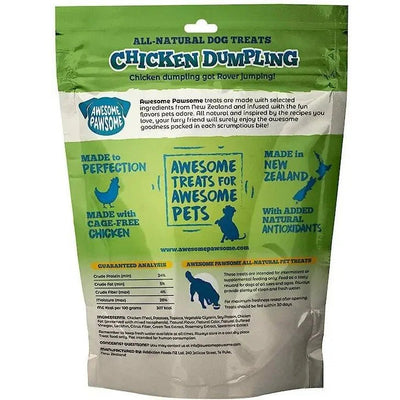Awesome Pawsome Chicken Dumpling Dog Treats 3oz - Talis Us