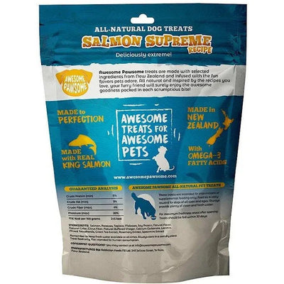 Awesome Pawsome Salmon Supreme Recipe Dog Treats 3oz - Talis Us