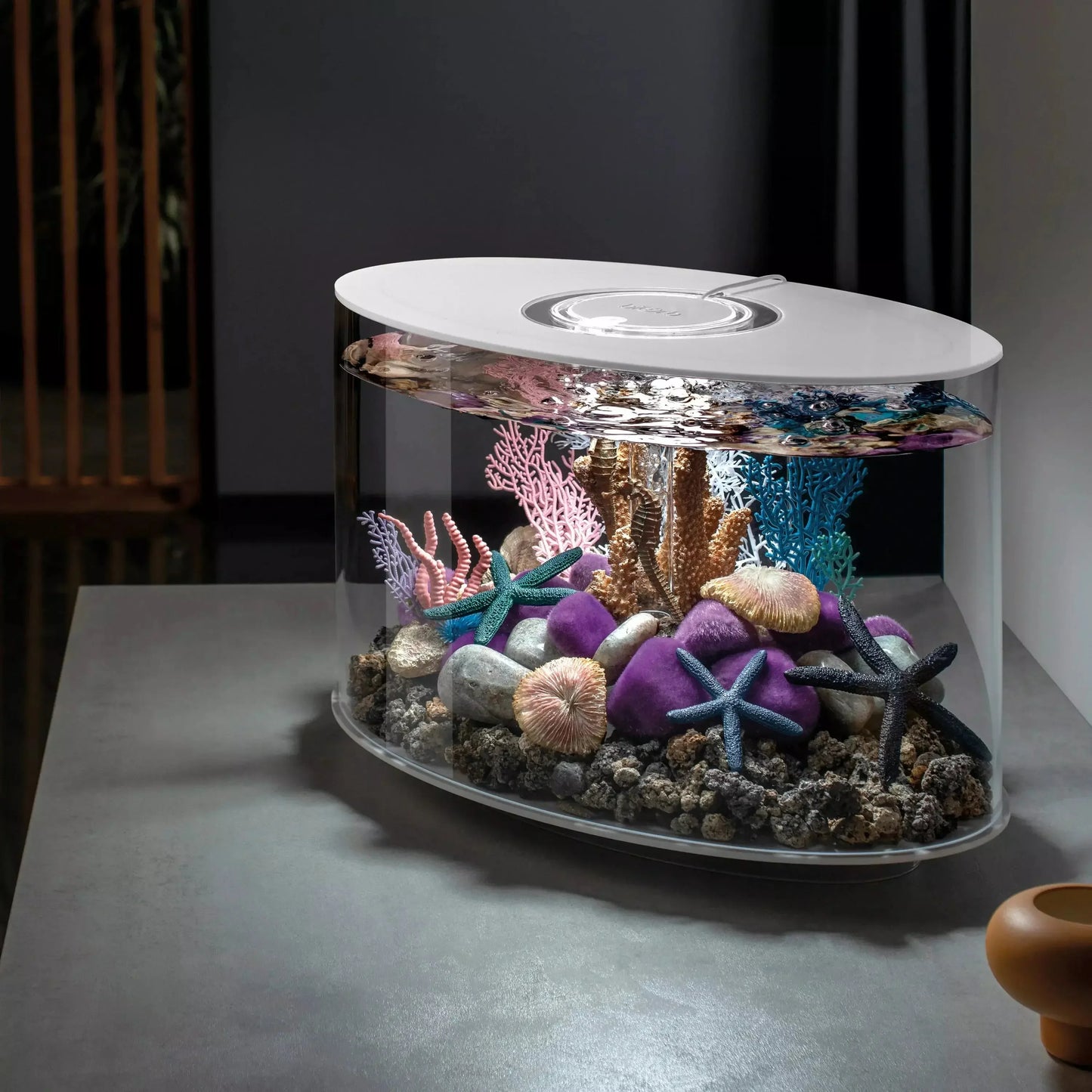 biOrb LOOP 15 Aquarium with Standard Light 4 gallon BiOrb