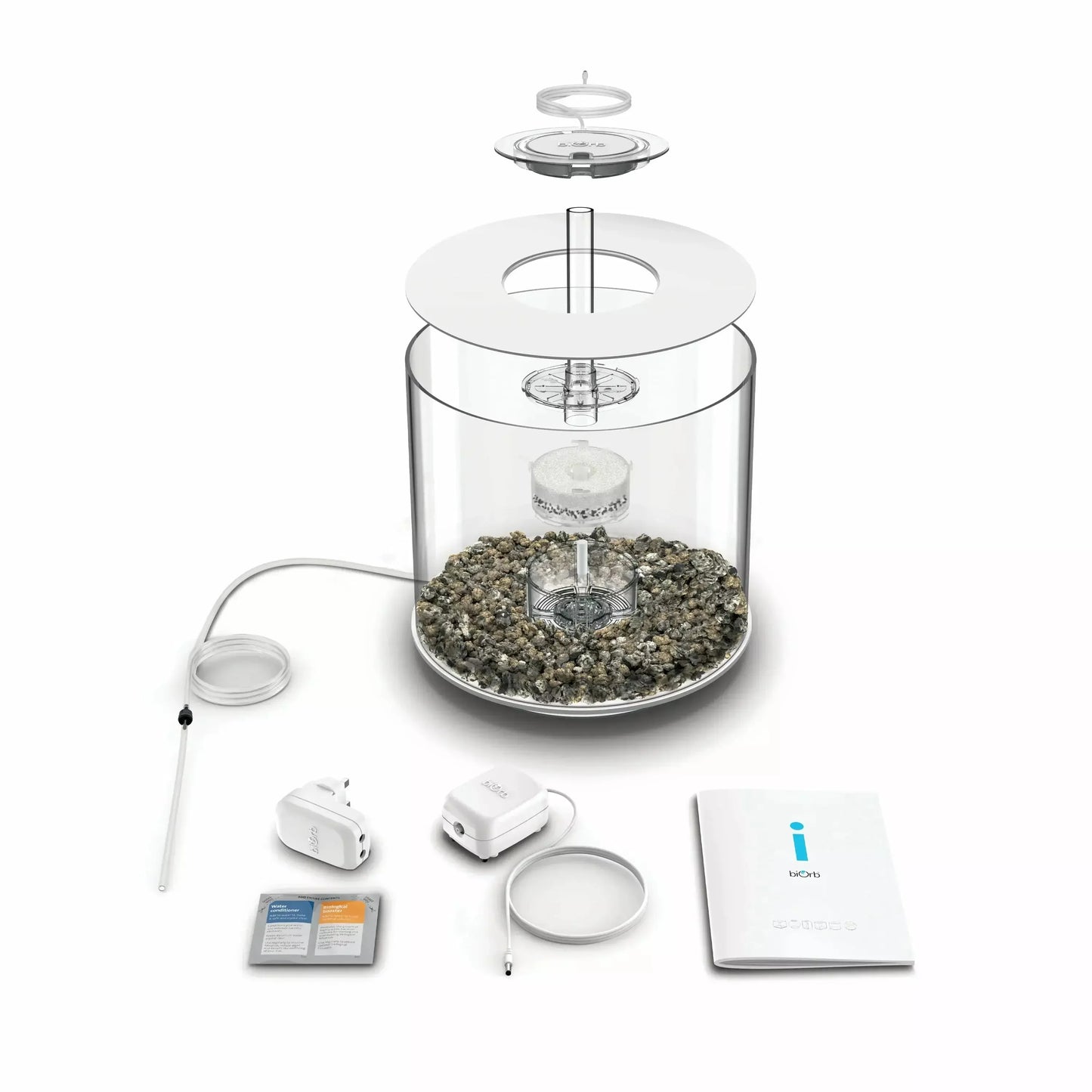 biOrb TUBE 15 Aquarium with MCR Light 4 gallon BiOrb