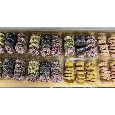 Raw Dog Barkery Dozen Chicken Donuts Bulk Dog Treats - Talis Us
