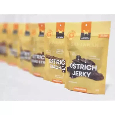Savannah - Tasty Ostrich Jerky. Protein & Iron - rich, Natural Dog Chew Treat - Talis Us