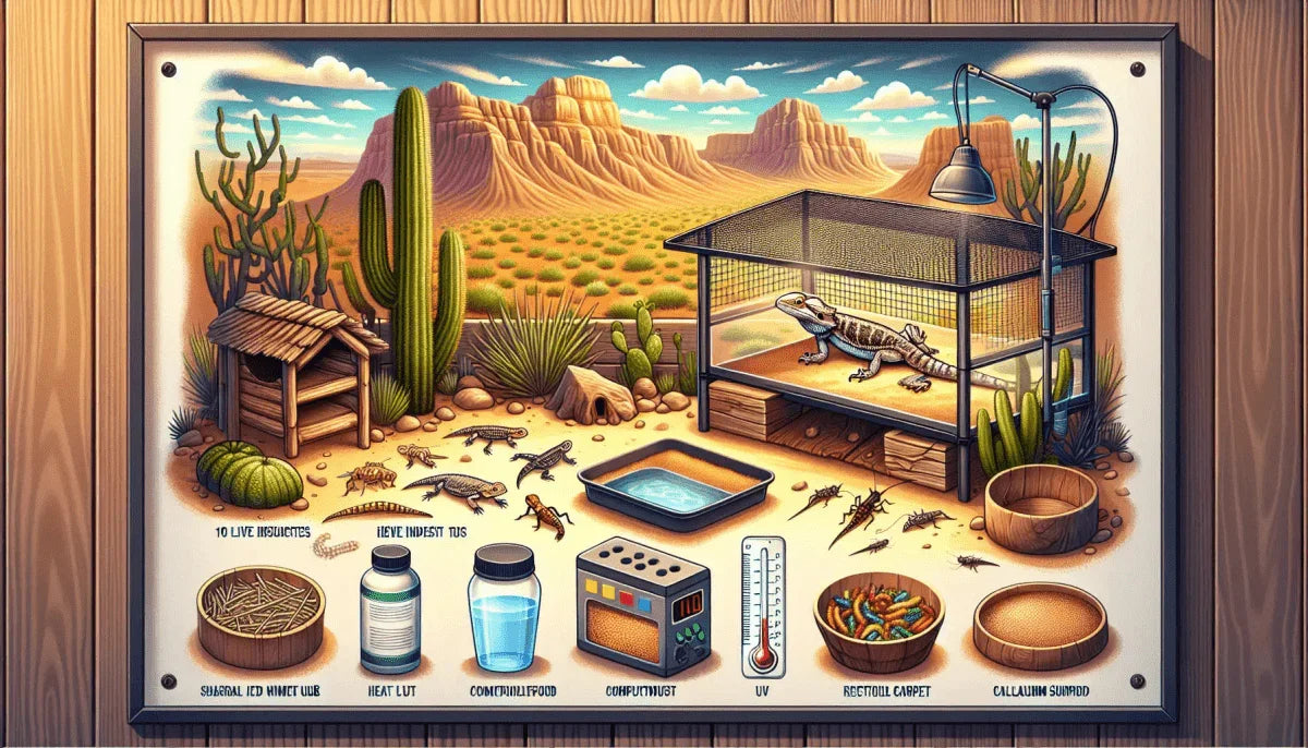 10 Essential Items for Bearded Dragon Care - Talis Us