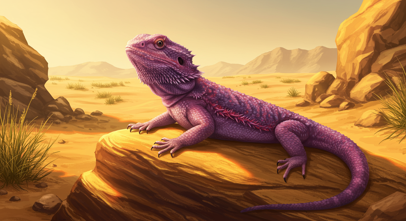The Ultimate Care Guide for Your Purple Bearded Dragon