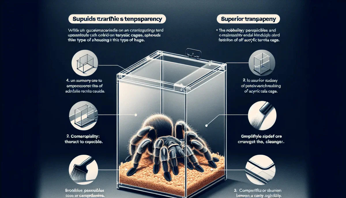 3 Reasons to Choose an Acrylic Tarantula Cage - Talis Us