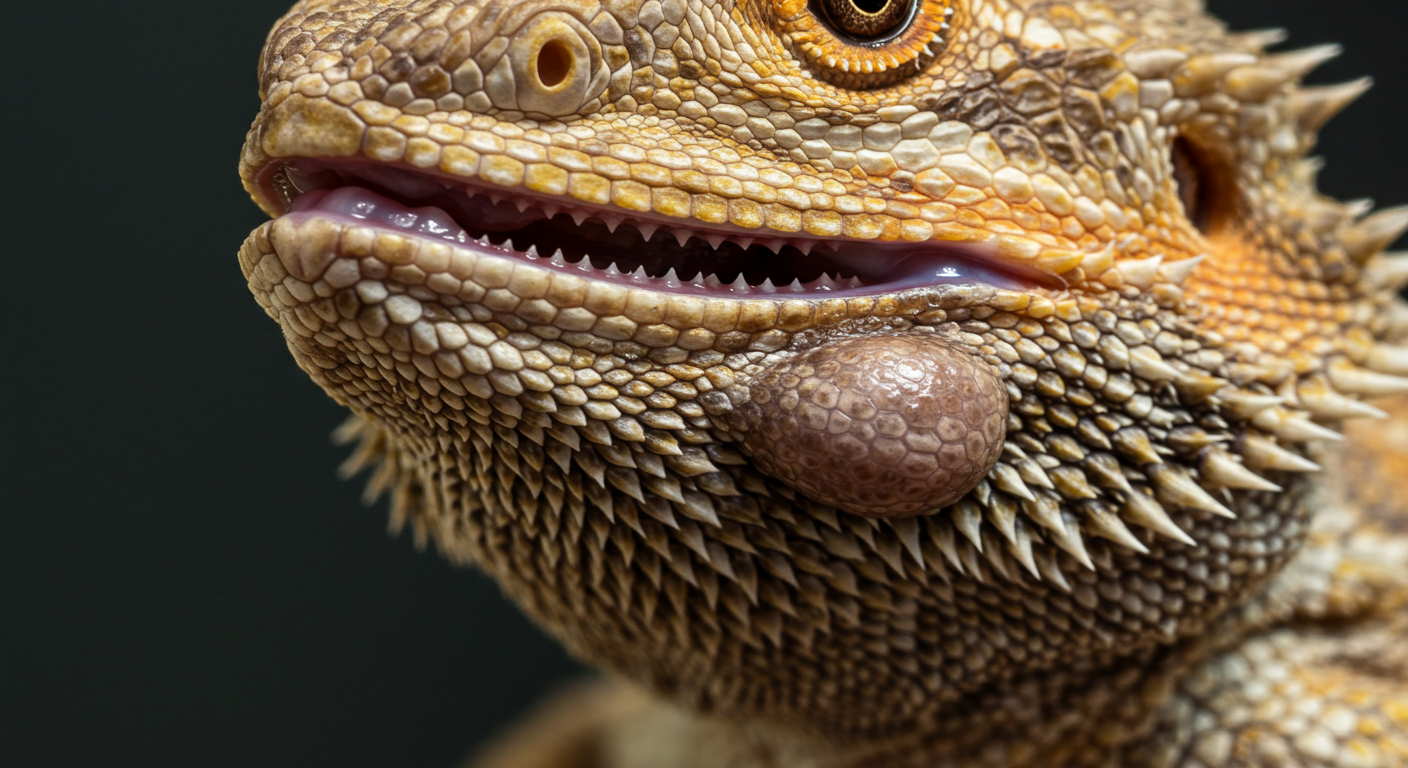 bearded dragon mouth problems